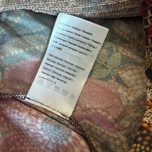 RARE Farm Rio Flowered Leopards Midi - Picture 7 of 8